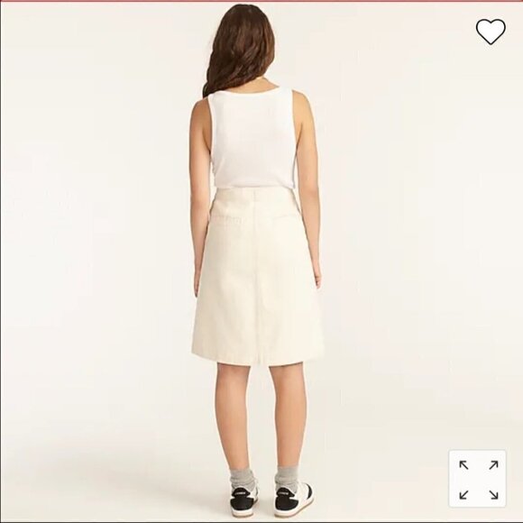 J. Crew Flap Pocket Skirt 27 - Picture 3 of 6